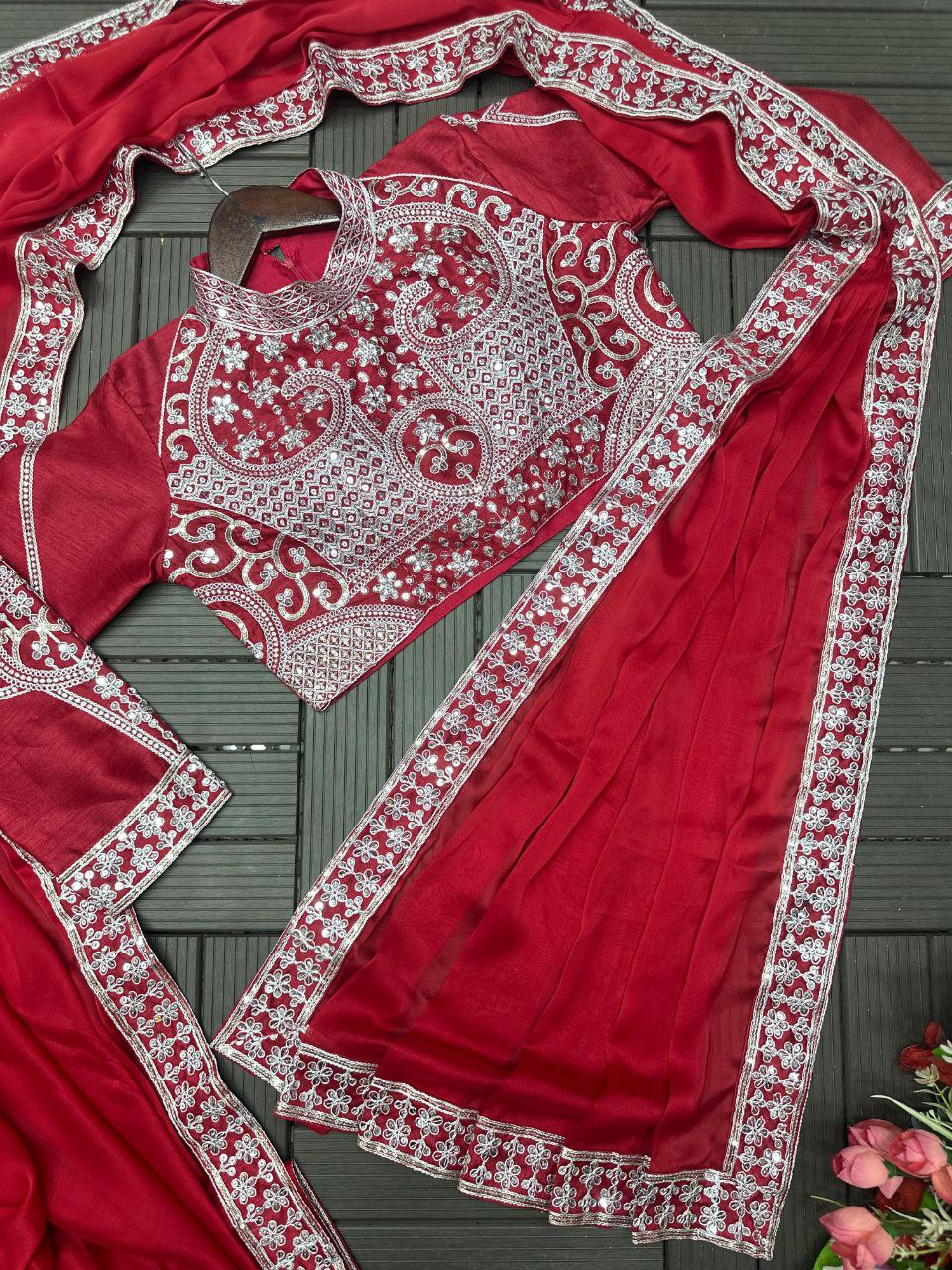 D 85 ✨ Grace in Crimson Elegance ✨