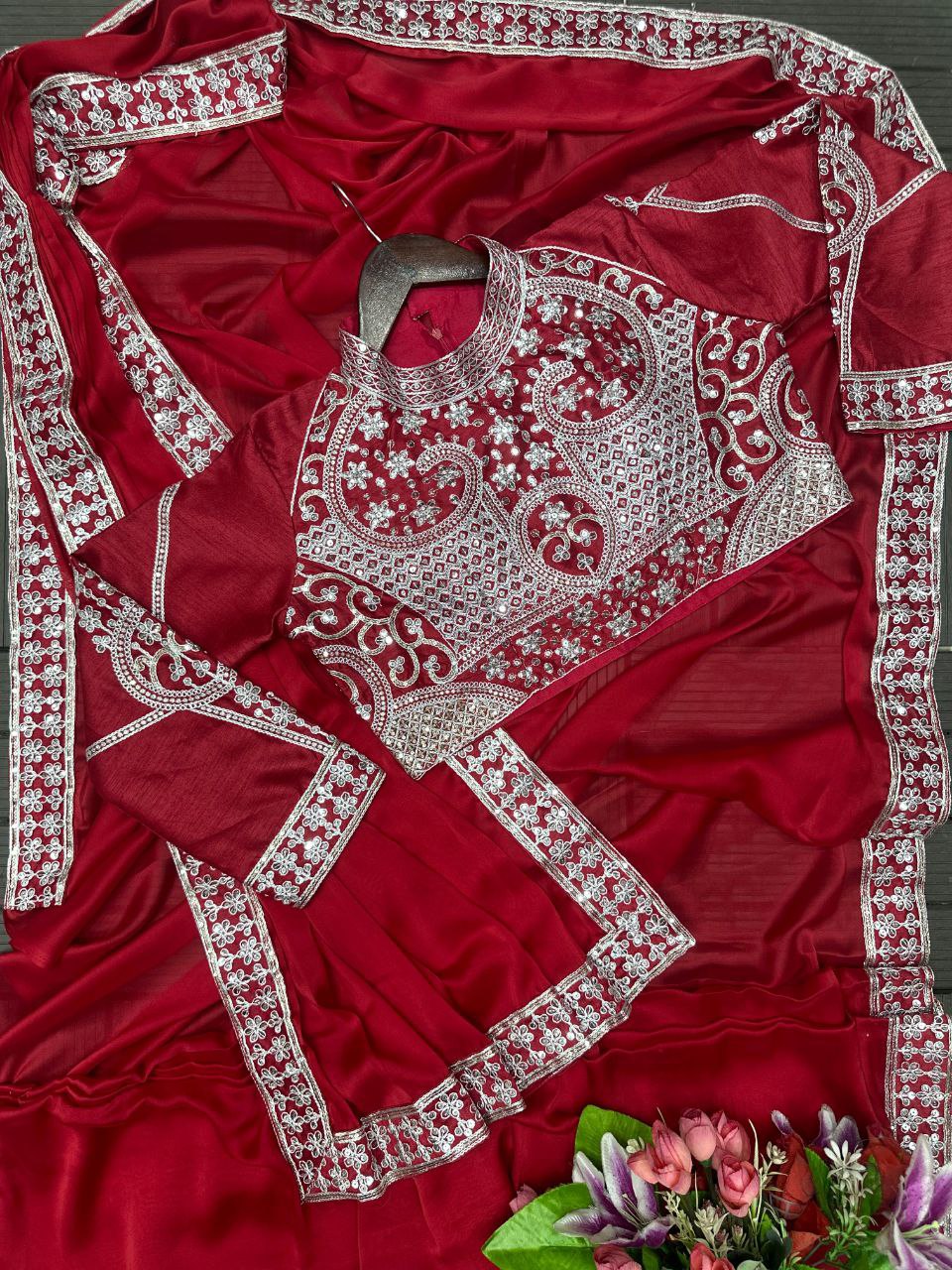 D 85 ✨ Grace in Crimson Elegance ✨