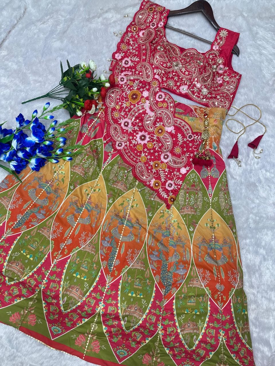 Luxury Ethnic Lehenga Choli for Women