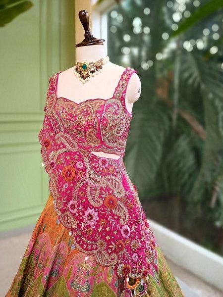 Luxury Ethnic Lehenga Choli for Women