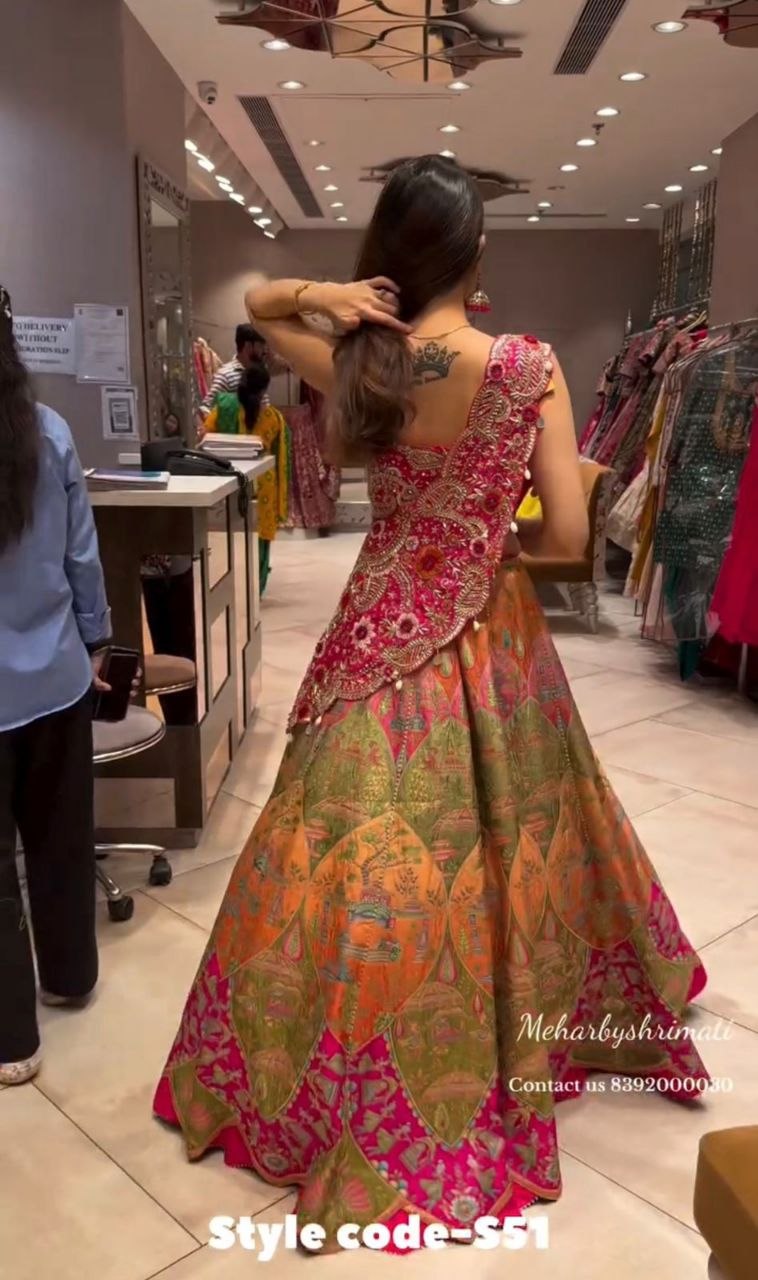 Luxury Ethnic Lehenga Choli for Women