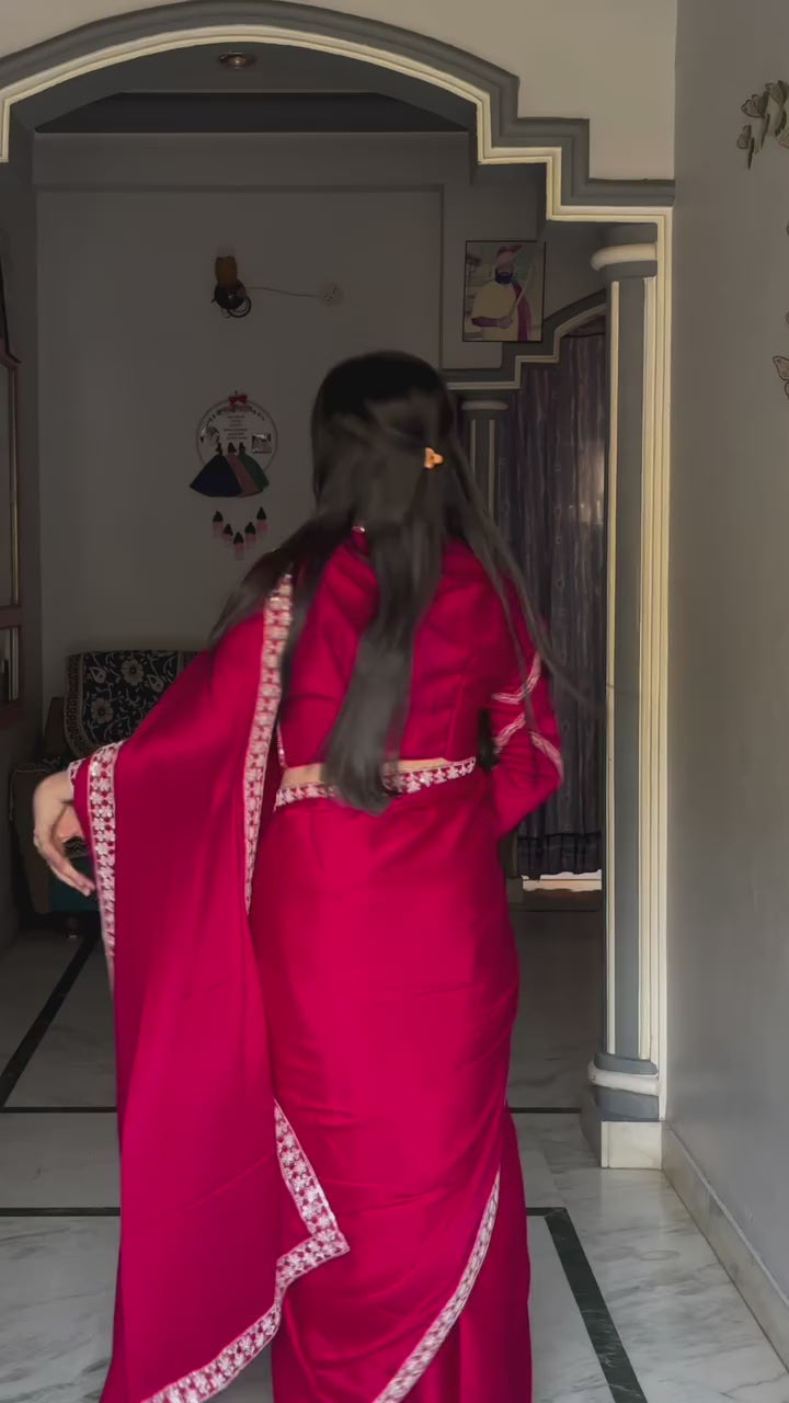 D 85 ✨ Grace in Crimson Elegance ✨